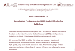 Consolidated Feedback on the ICMR Single Ethics Review Guidelines