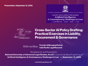 Cross-Sector AI Policy Drafting: Practical Exercises in Liability, Procurement & Governance [Presentation]
